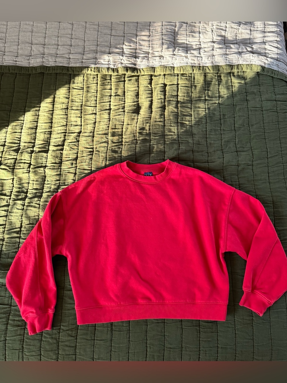 GAP VintageSoft Wedge Crew Sweatshirt